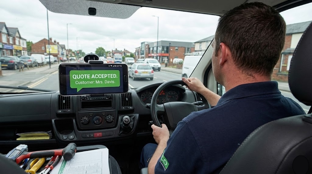 Why your window fitting quotes keep going cold (and the follow-up system that fixes it)